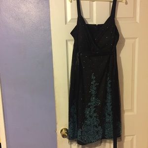 Beautiful Beaded Black Dress