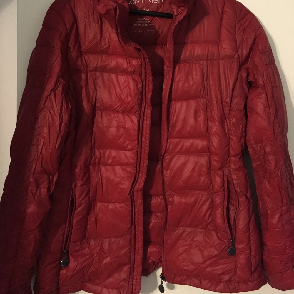 Calvin Klein packable jacket