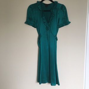 Marc Jacobs Teal Mini Dress