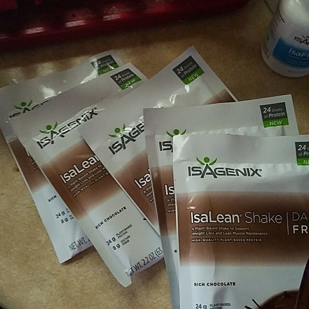 Isagenix Isalean shake and isaflush
