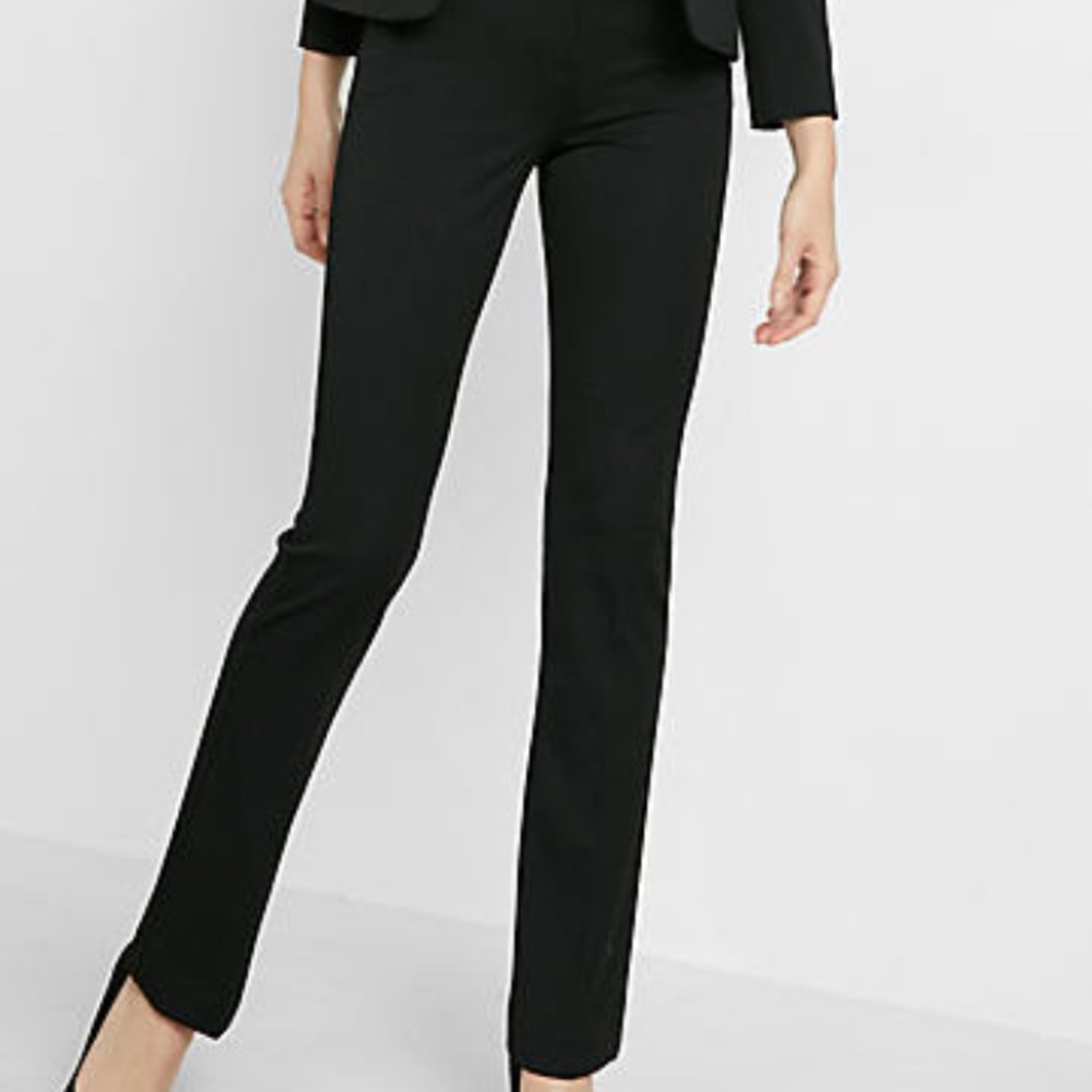 00S Black Columnist Dress Pants
