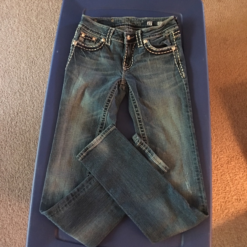 Miss Me skinny jeans size 27