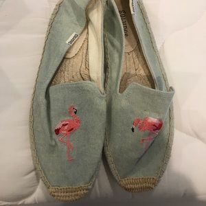 Smoking slippers espadrilles! Size 7