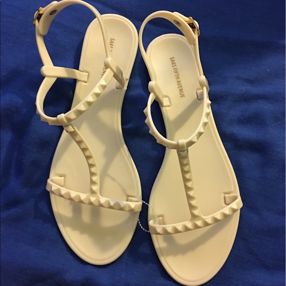 chanel sandals saks fifth avenue