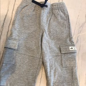 Janie and Jack 6-12 mo gray boy's pants. NWT