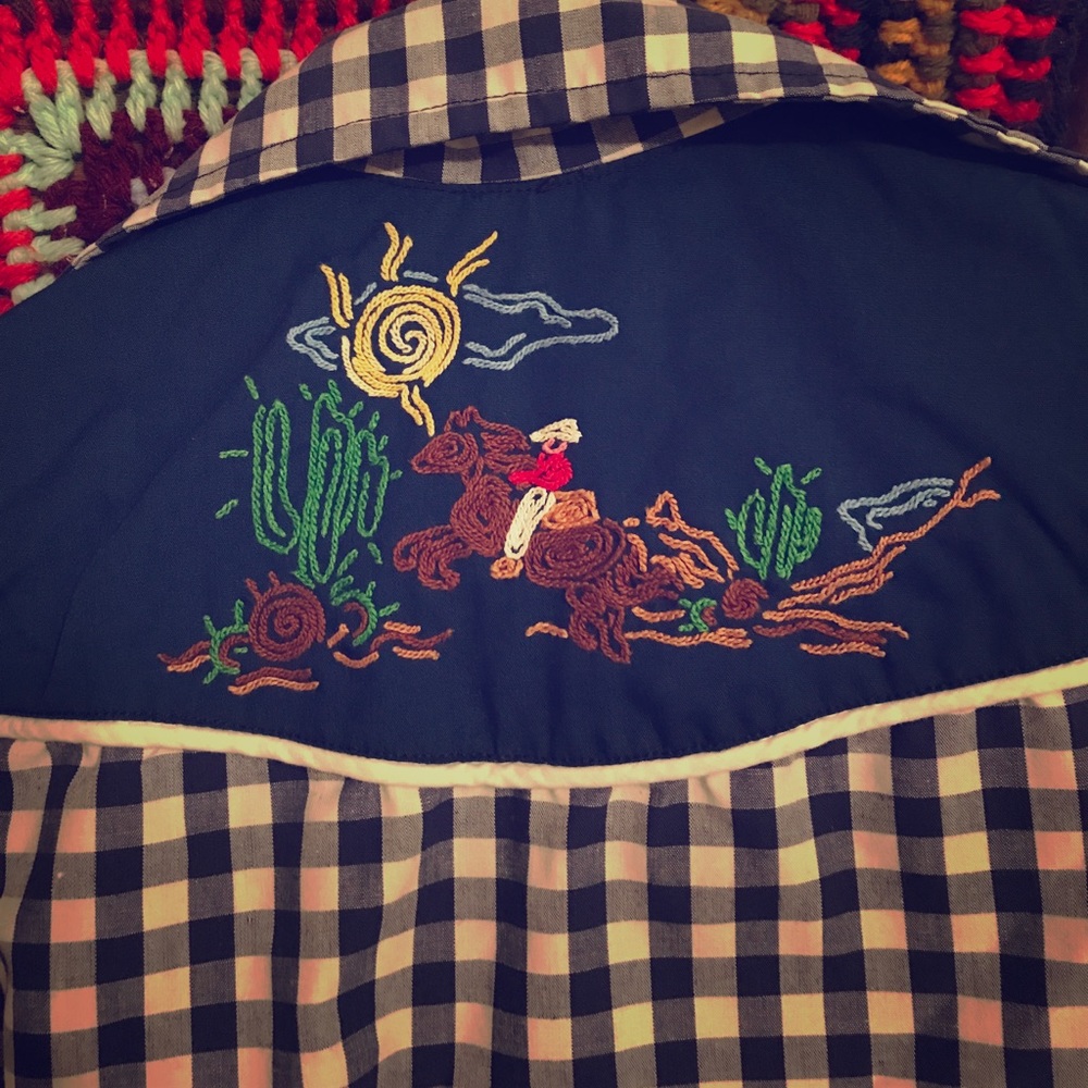 Home-made western shirt