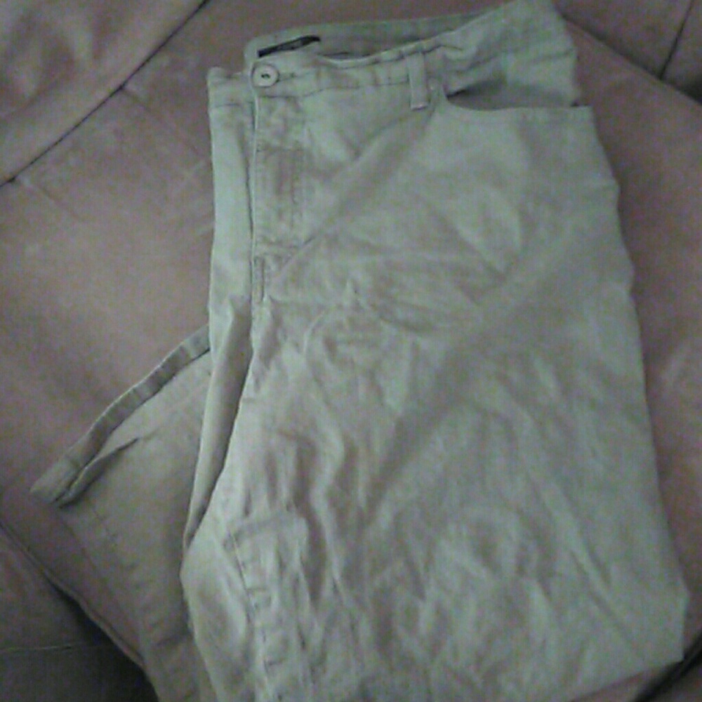 Style & Co. Size 20 Beige Capri Jeans