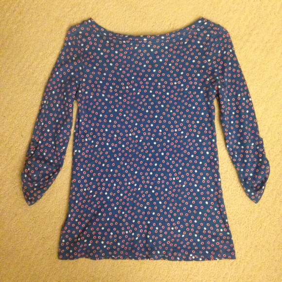 Polka dot boatneck t from Anthropologie - Picture 2 of 4