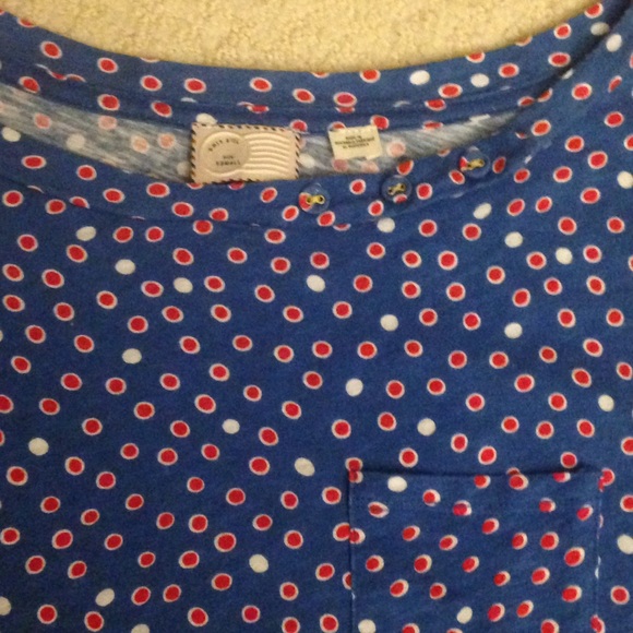 Polka dot boatneck t from Anthropologie - Picture 3 of 4