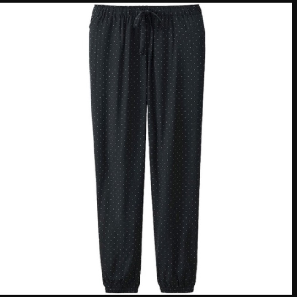 XS Uniqlo dot drape pants