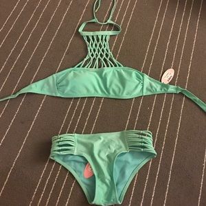 NEVER WORN bikini 2 piece set