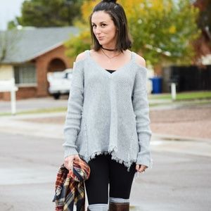 Cutout Sweater