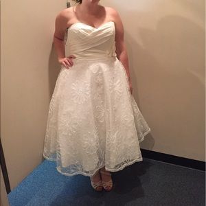 Tea Length Wedding Dress