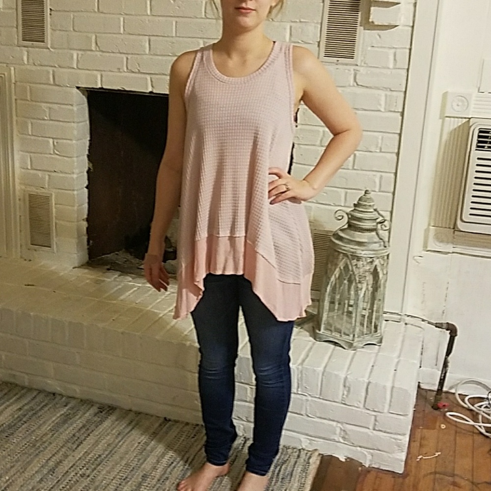 Light pink tank top