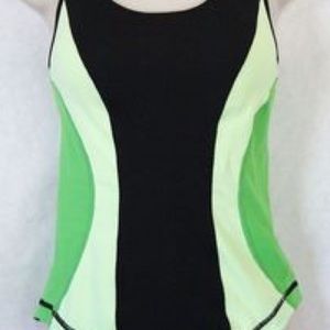 GREEN LULULEMON TANK
