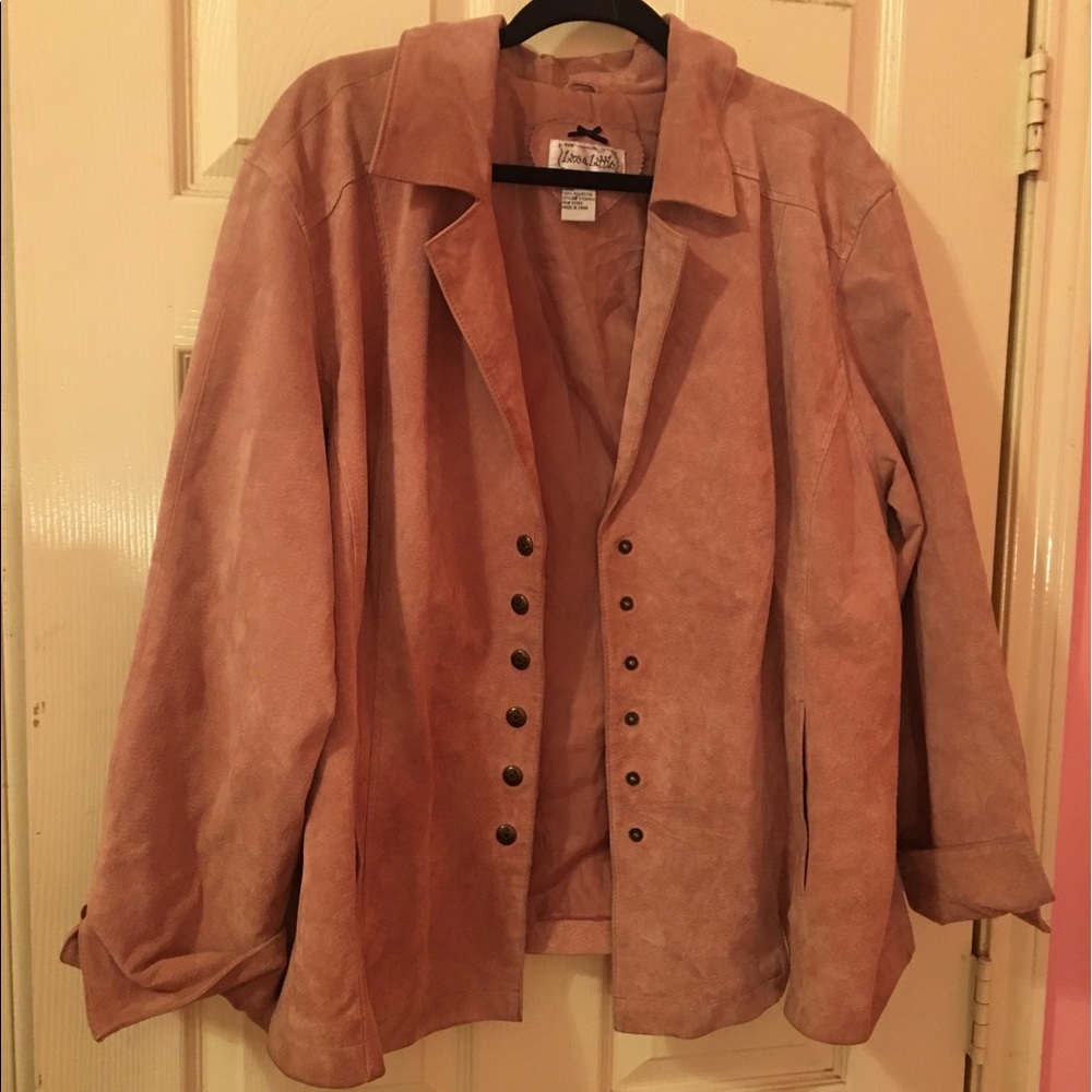 BLUSH PINK OVERSIZED JACKET
