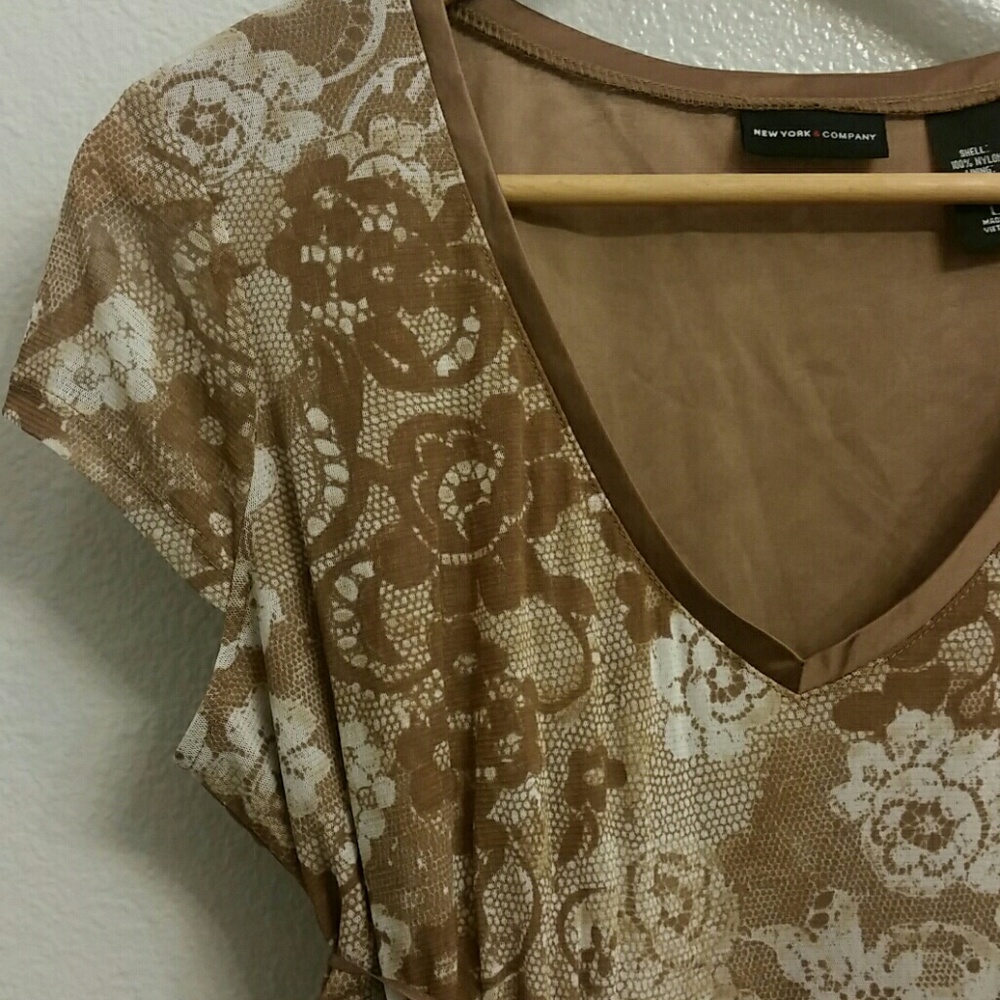 New York & Company Floral Top
