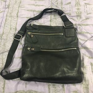 Black Genuine Leather Purse