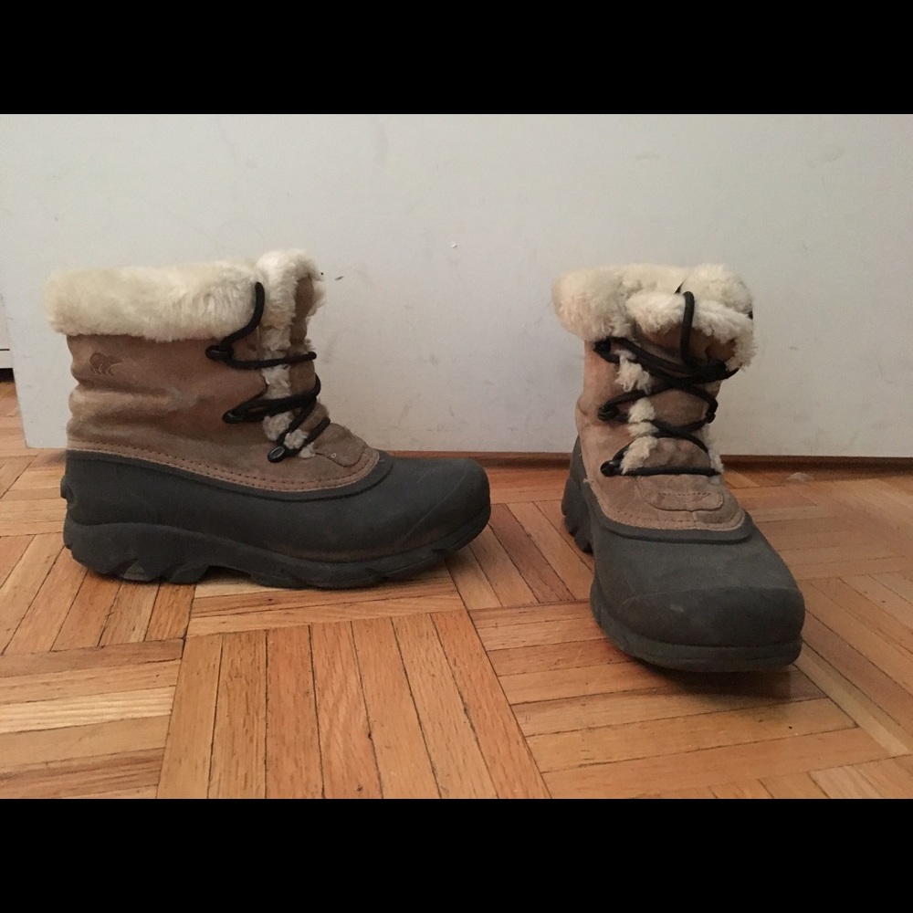 Fur Lined Boots - Size 7