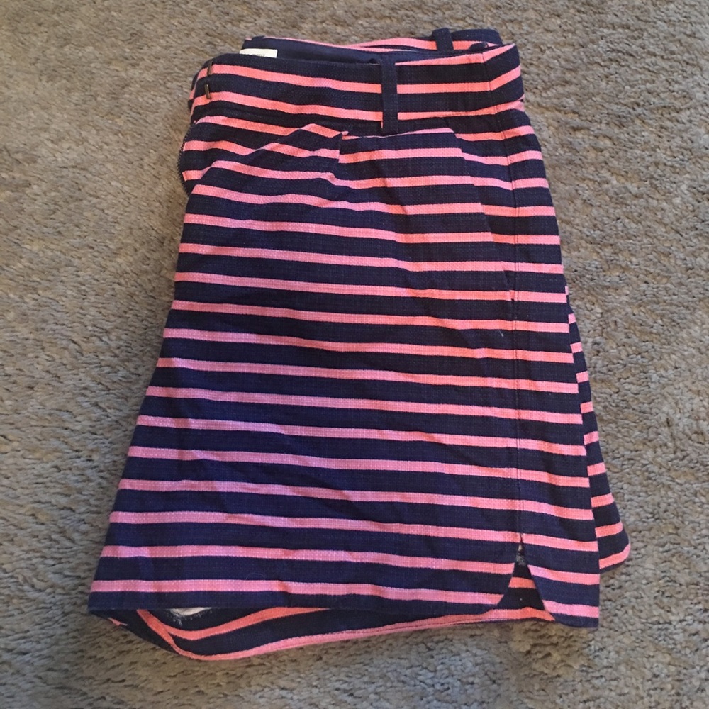 J. Crew Striped Shorts