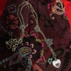 Brighton Silver Love Necklace