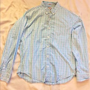 Jcrew Men's Slim Fit Gingham LS Sport Shirt - XL