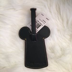 Coach x Disney Luggage Tag Black