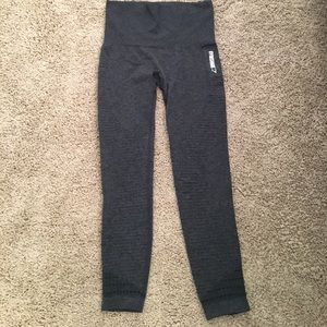 NWT gymshark seamless legging small black