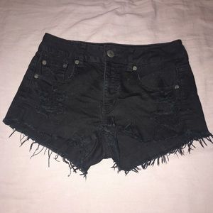 High waisted shorts