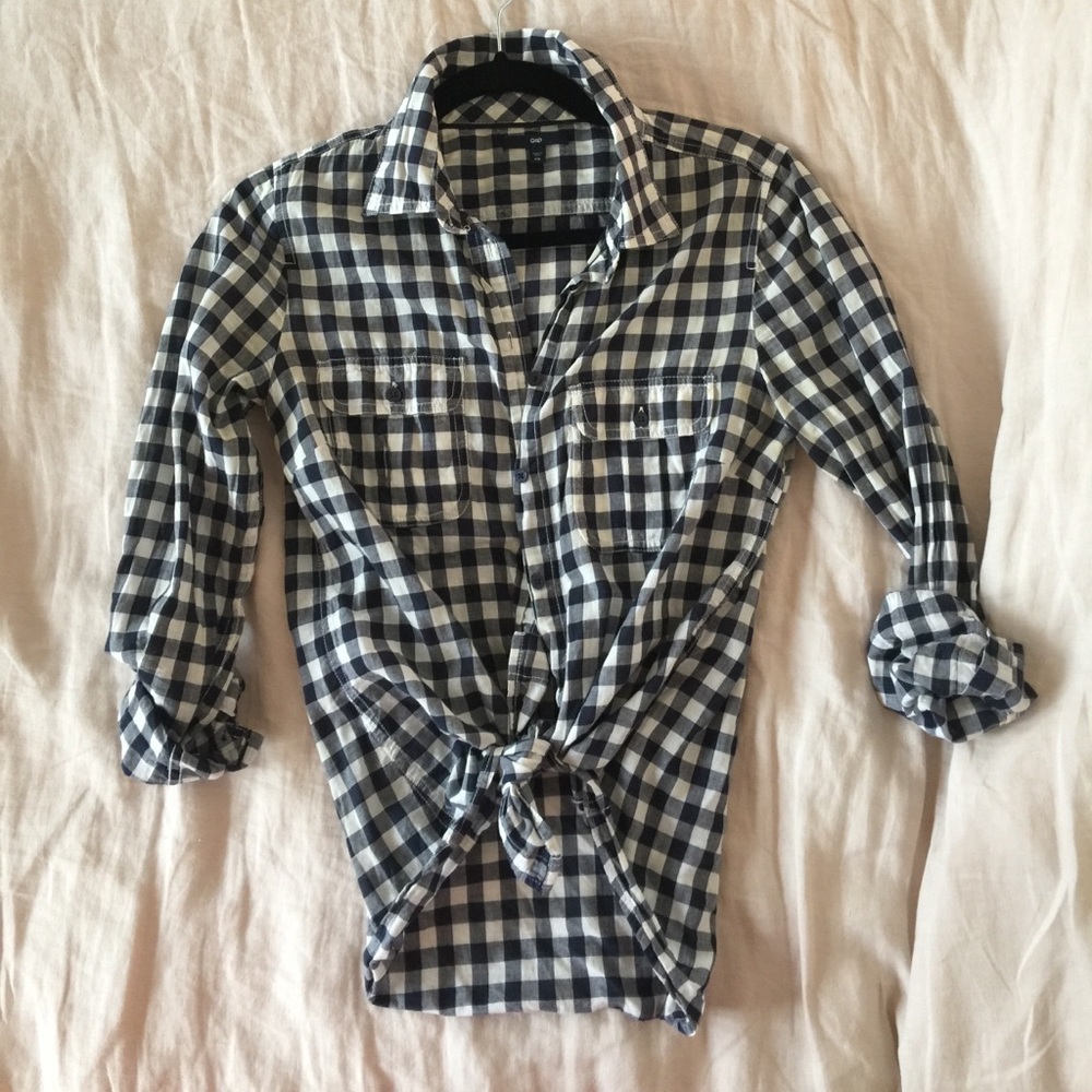 Gap Gingham Button-Down - image 1