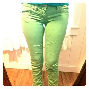 Green Miss Me Skinny Jeans