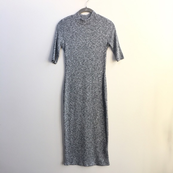 Dresses & Skirts - Long Grey Sweater Dress