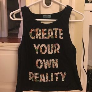 Muscle tee with back cut outs