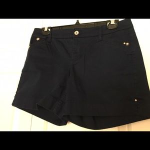 WHBM navy shorts