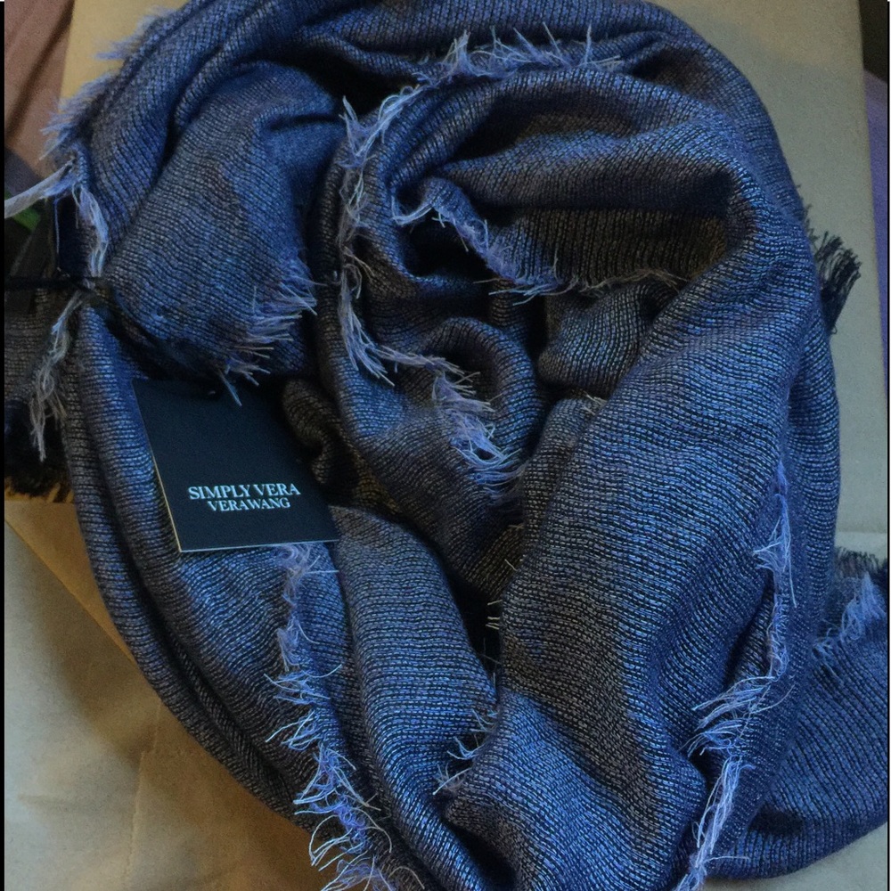 Blue Simply Vera Vera Wang scarf