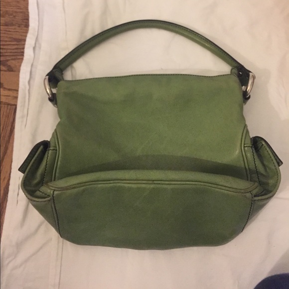 Green leather Marc Jacobs shoulder bag - Picture 2 of 2