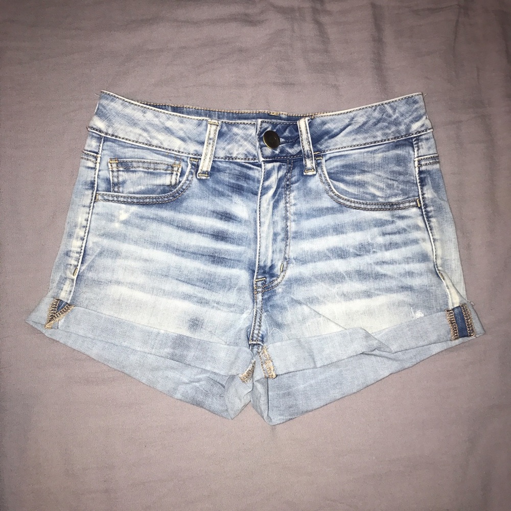High waisted shorts