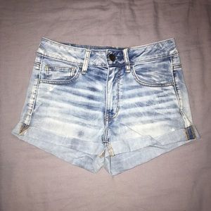 High waisted shorts