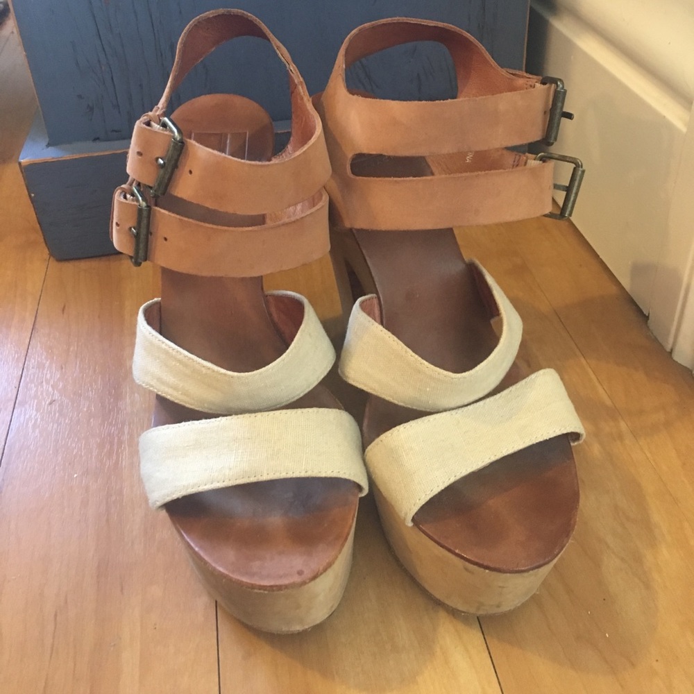 J. Litvack 4 Strap Buckled Heels size 39/9