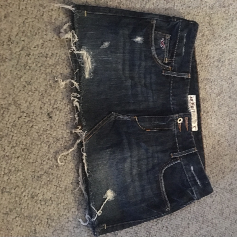 Hollister denim skirt