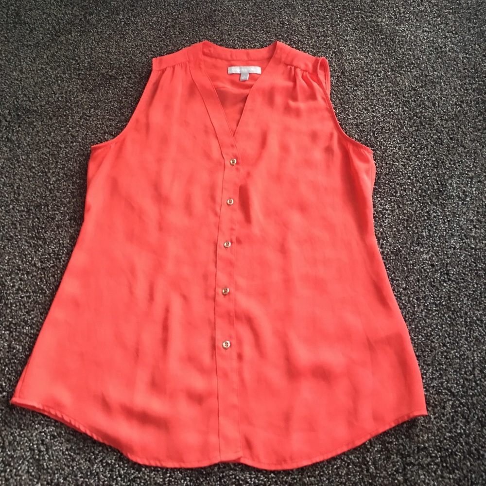 Banana republic button up tank top