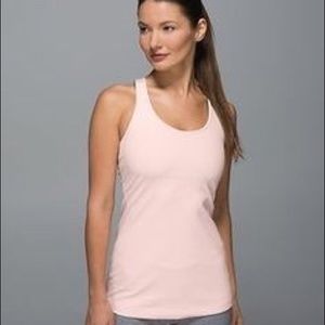Lululemon light pink racerback tank