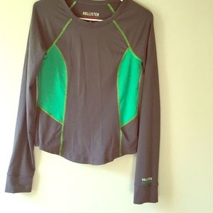 Hollister active long sleeves top. Like new