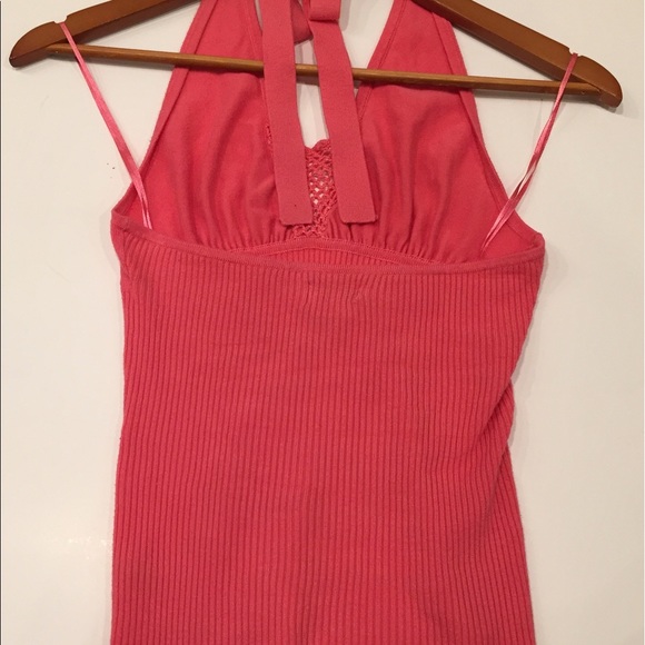 Guess Jeans pink halter top - Picture 3 of 7
