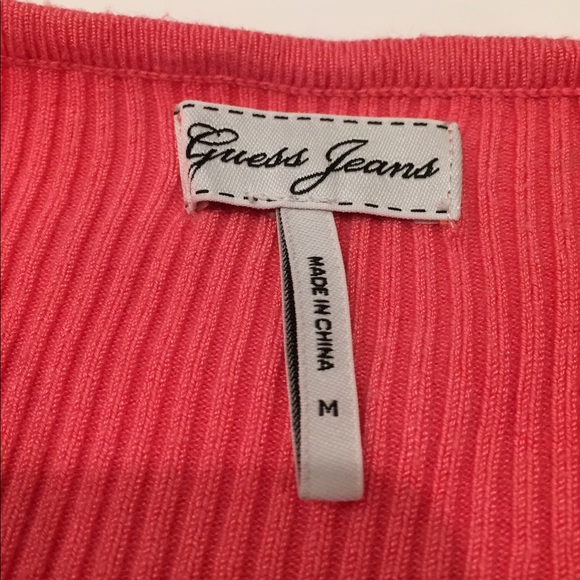 Guess Jeans pink halter top - Picture 4 of 7
