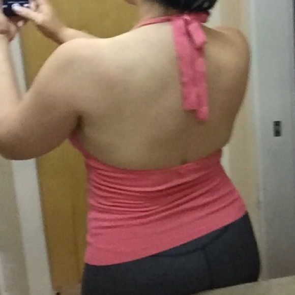 Guess Jeans pink halter top - Picture 7 of 7