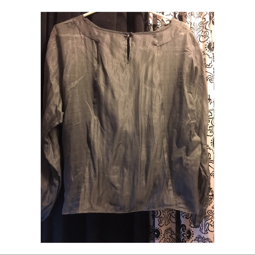 The Addison Story silk blouse.