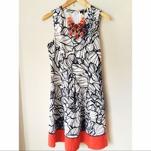 Limited Floral Dress & Matching Statement Necklace