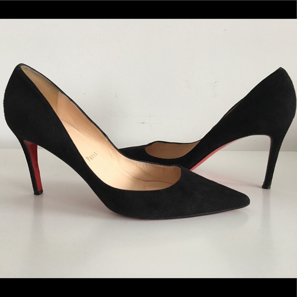 christian louboutin pigalle black suede christian louboutin pigalle black suede