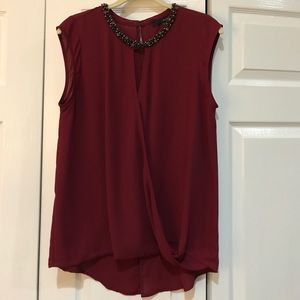 Ro & De wrap blouse
